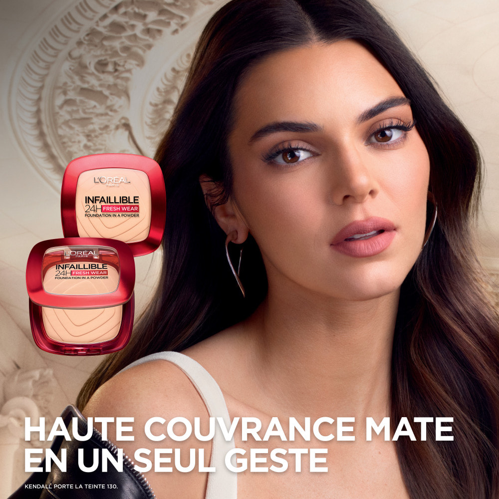 L'Oréal Paris Infaillible 24H Fond de Teint en Poudre 180 Sable Rosé 9g