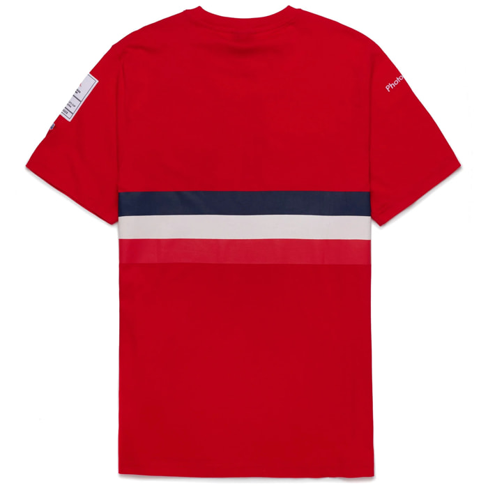 Kappa - T-Shirts & Top Uomo Rosso - Dephys Orient