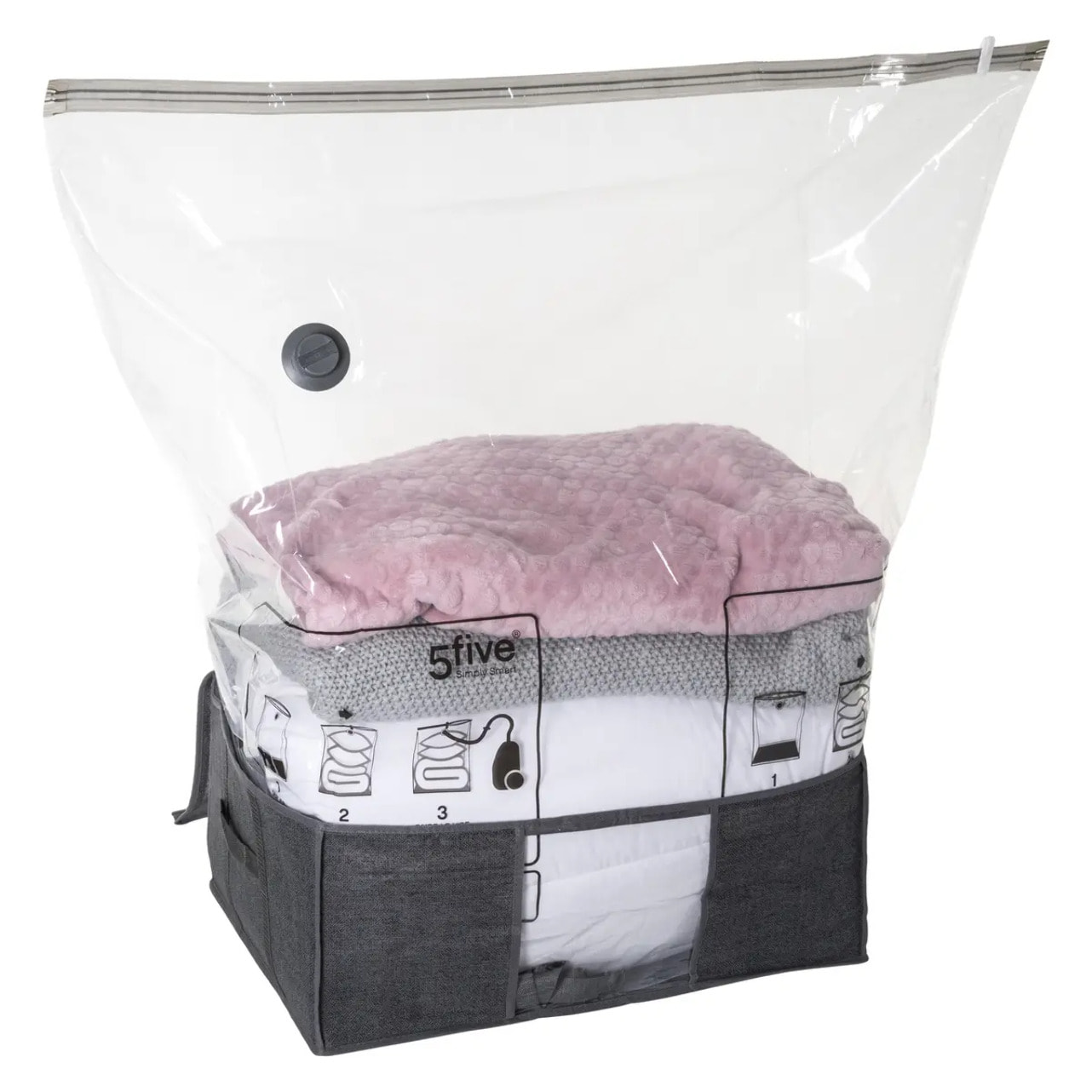 Housse rangement sous vide 60x45x25cm "Air-Store"