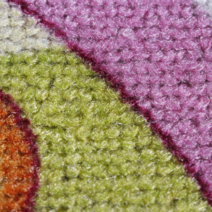 Grand tapis enfant circuit rose