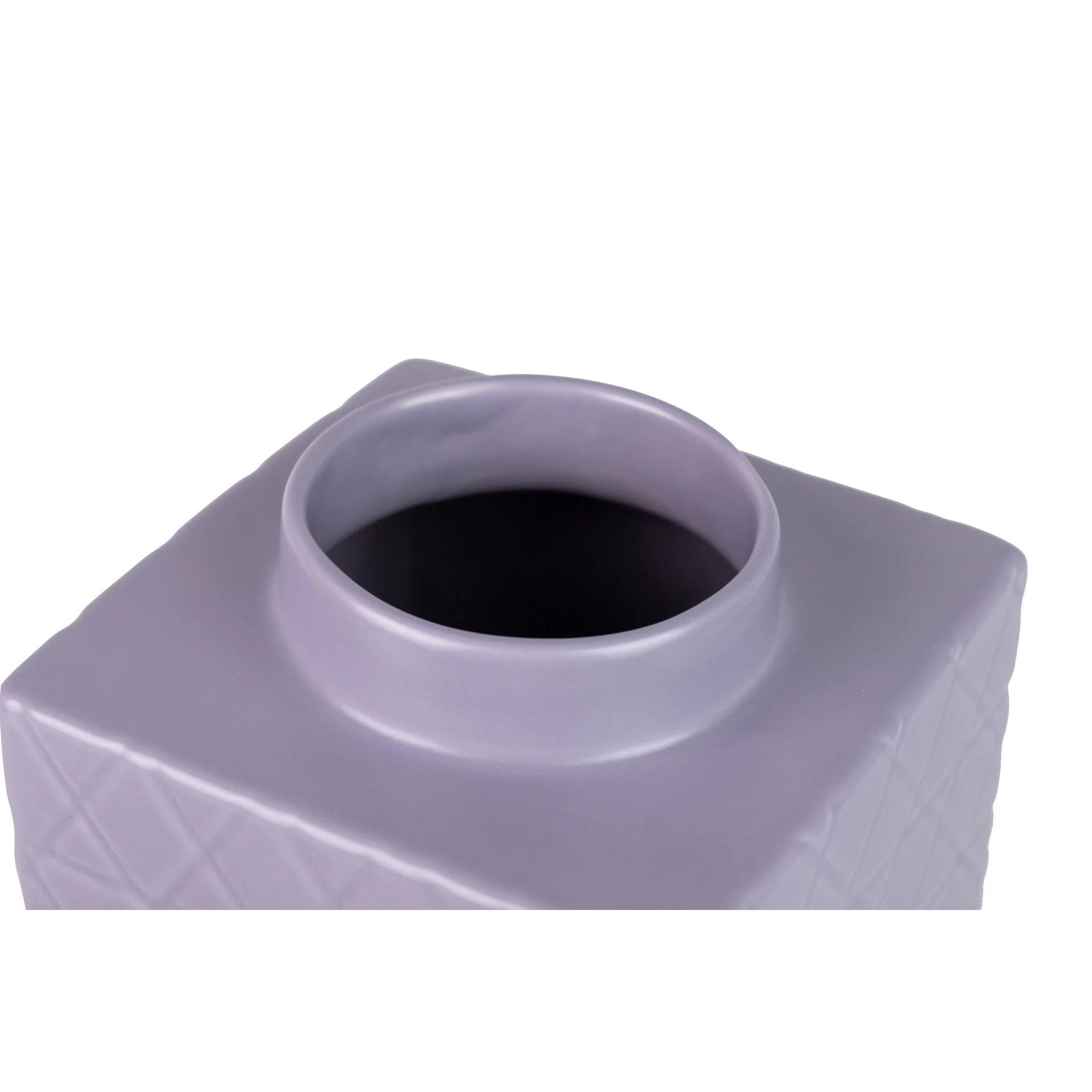 Tibor Ceramica Morado Mate 16x16x26 Cm