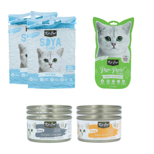 Pack Kit Cat Bienvenido Gatito