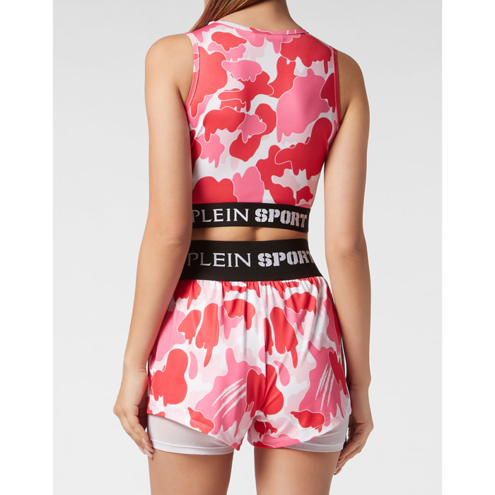 PLEIN SPORT Sport Top CAMOUFLAGE