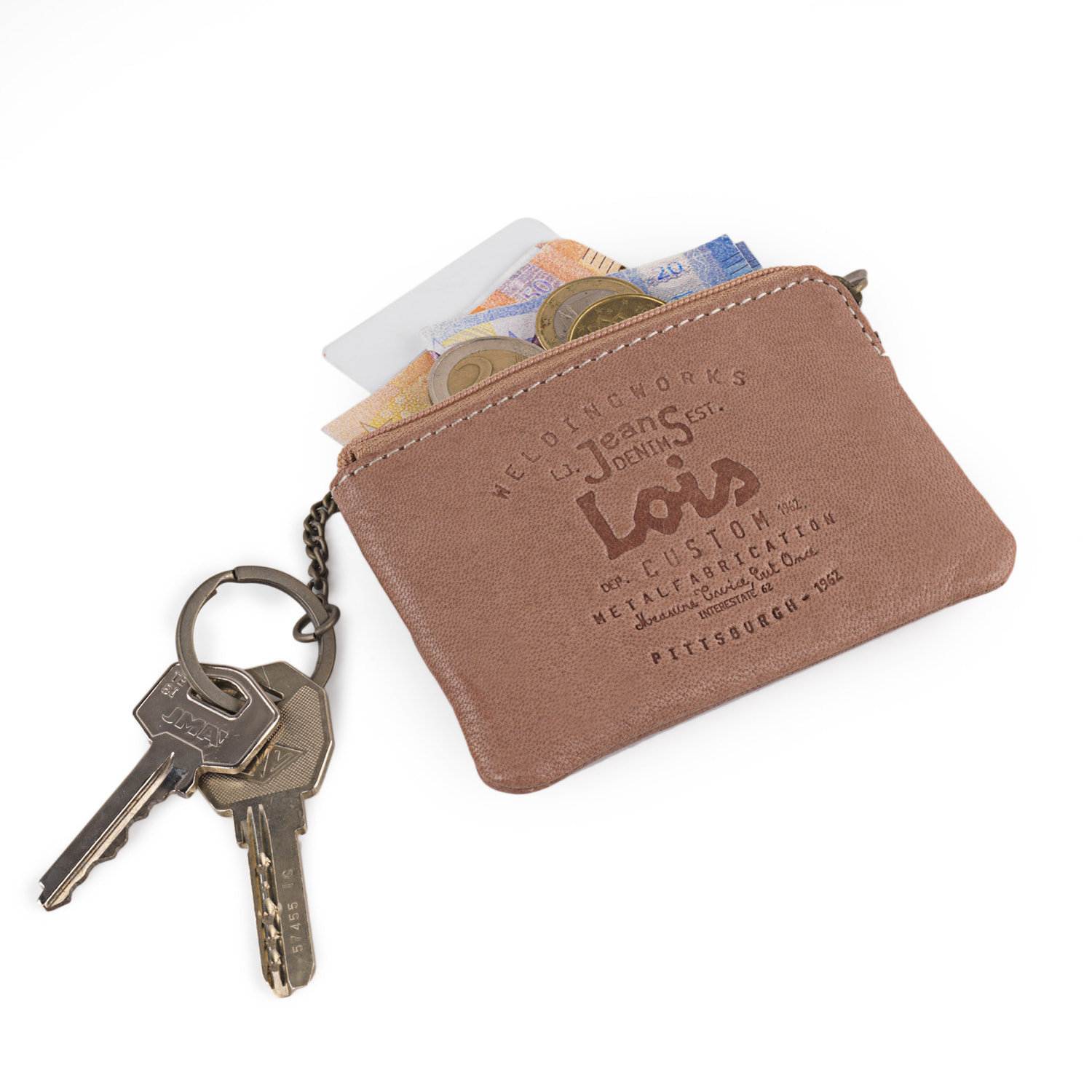 Cartera Lois Lois Jeans Coñac