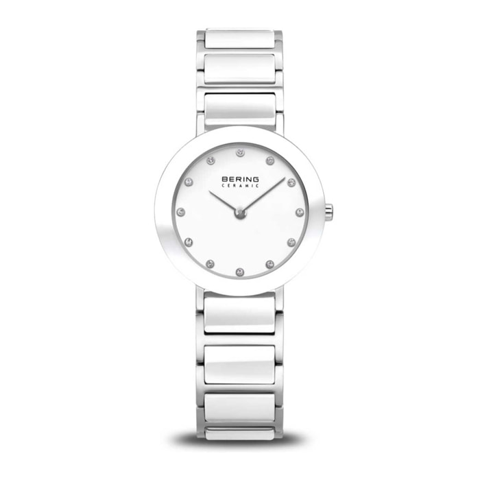 Reloj Bering 11429-754 Mujer Analogico Cuarzo con Correa de Ceramica