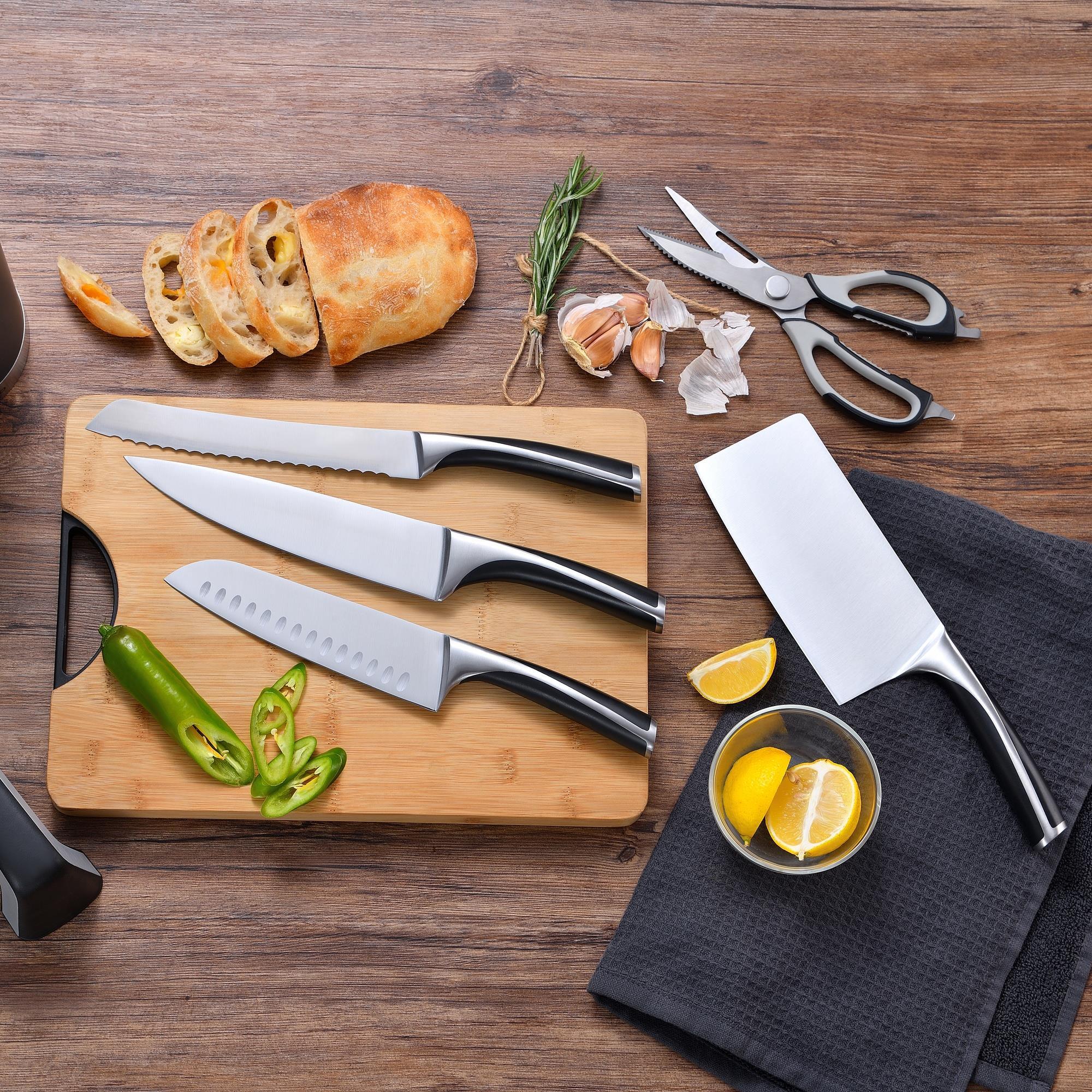 Cuchillo chef 20cm elegance en acero inoxidable masterpro