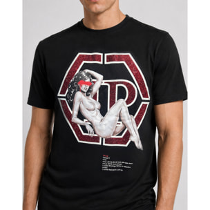 PHILIPP PLEIN T-shirt girocollo a maniche corte HEXAGON