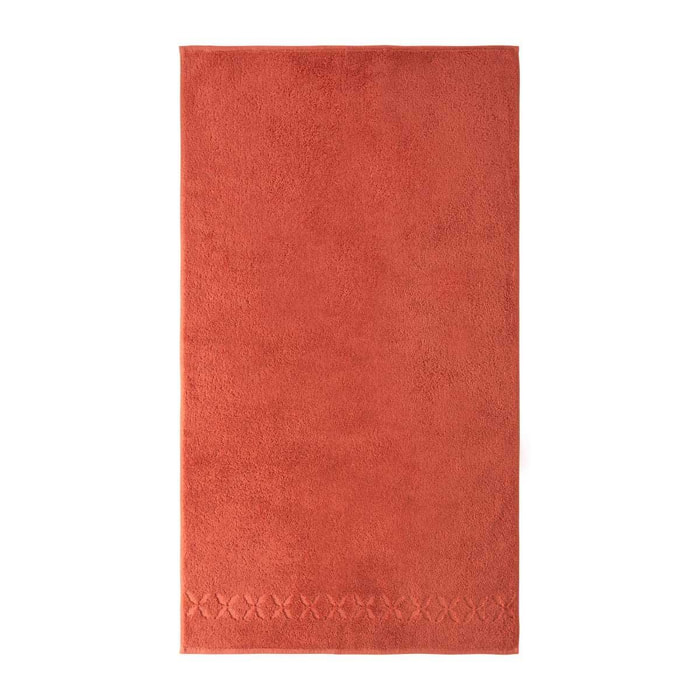 Serviette de bain en coton 600 g/m², Nature