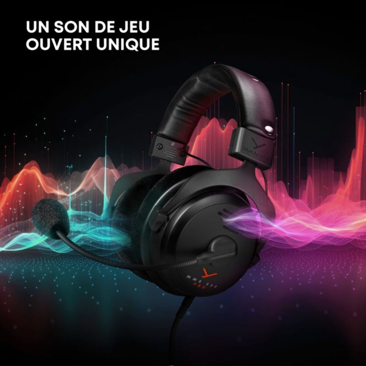 Casque gamer BEYERDYNAMIC MMX 330 Pro Noir