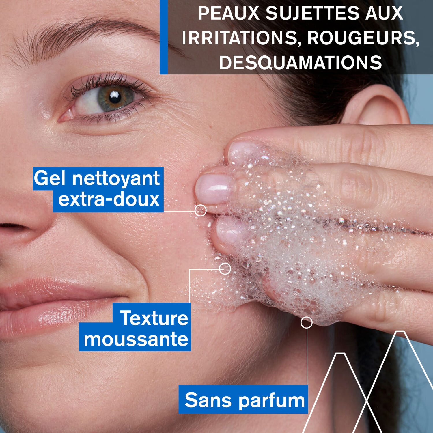 DS - Gel Moussant Régulateur - Nettoie, Purifie & Apaise 150 ml