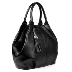 Zenobia Borsa Shopper Donna in Vera Pelle Dollaro