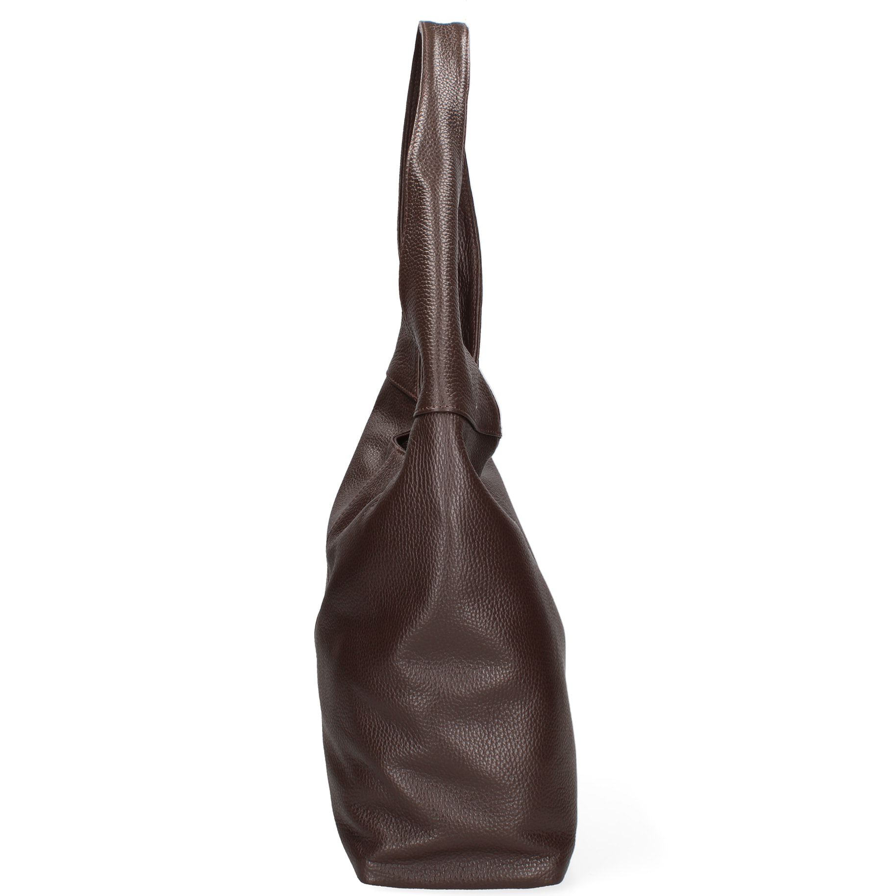 Borsa a sacca  da donna In Vera pelle Made in Italy 39x55x13 cm