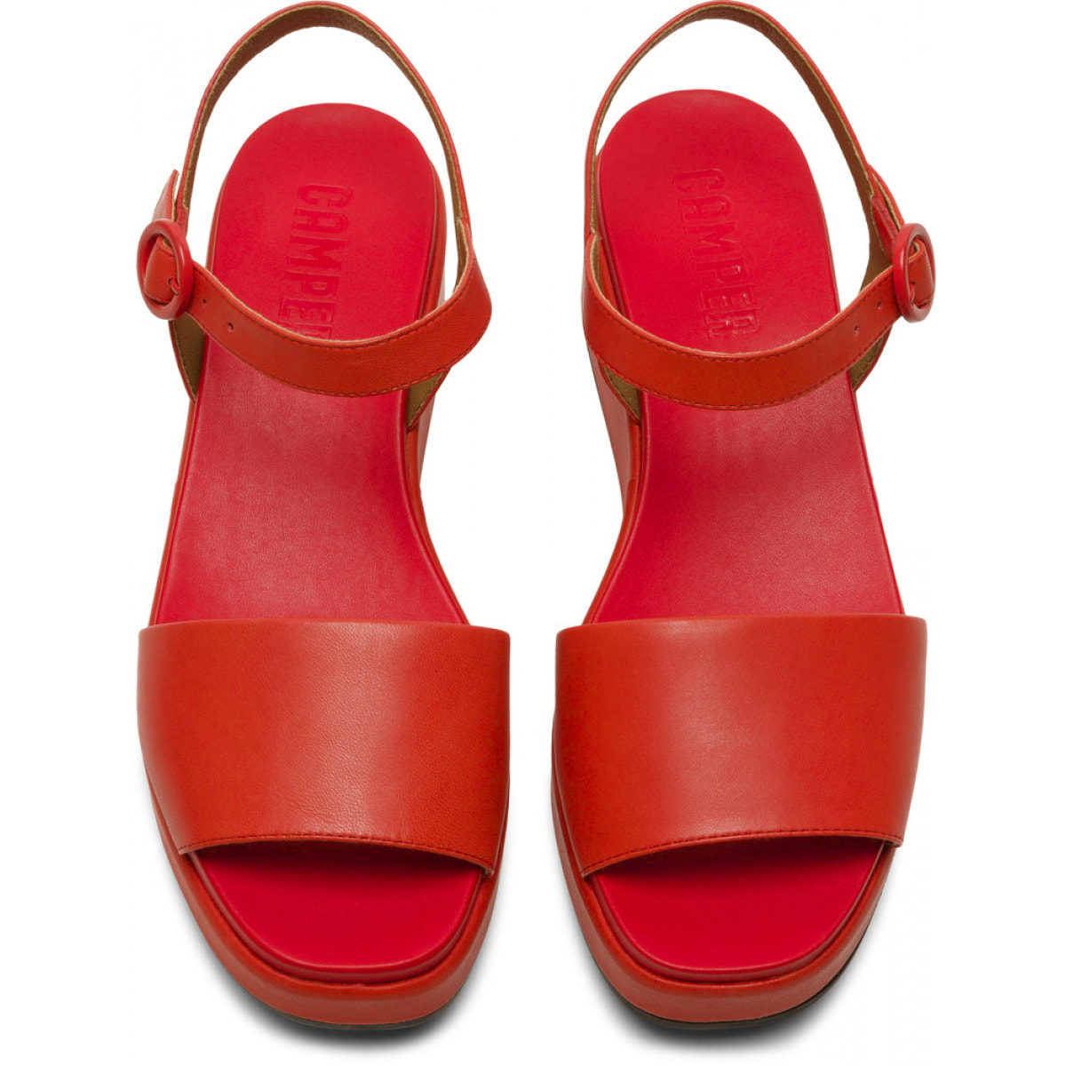 CAMPER Misia - Sandalias Mujer Rojo