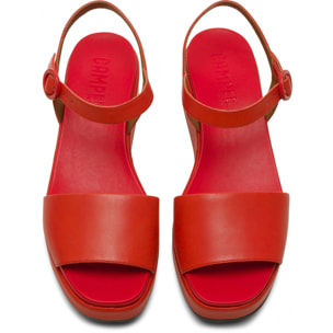 CAMPER Misia - Sandalias Mujer Rojo