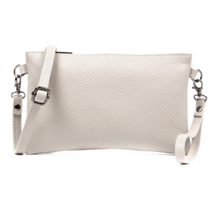 Albenga Borsa a tracolla da donna in pelle autentica rifinitura dollaro