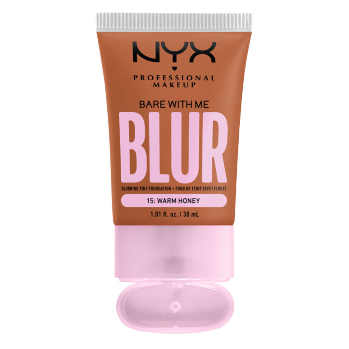 NYX Professional Makeup Fond de teint effet flouté Bare With Me Blur Warm Honey