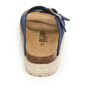 SANDALO CON ZEPPA BILLOWY BLU