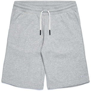 Kappa - Pantaloni Corti Uomo Grigio - Starn Terry