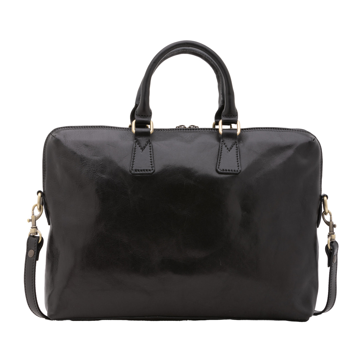 Borsa da lavoro  da uomo In Vera pelle Made in Italy 37x27x6 cm