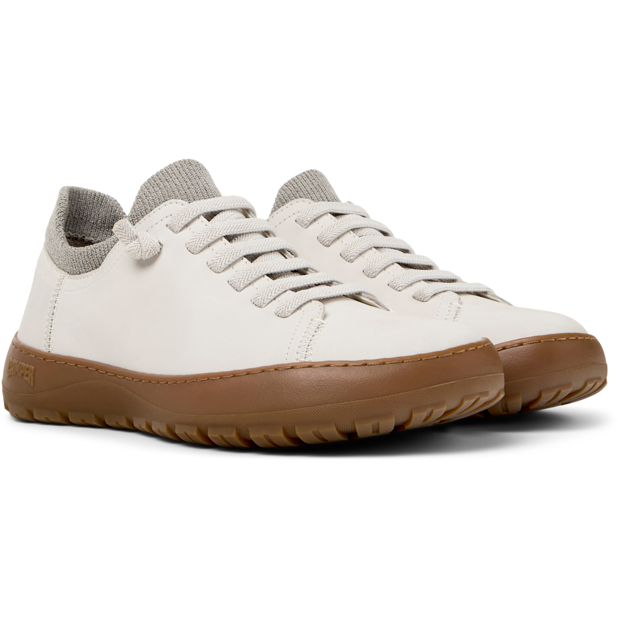 Zapatillas - CAMPER Peu Serra - Blanco - Nubuck