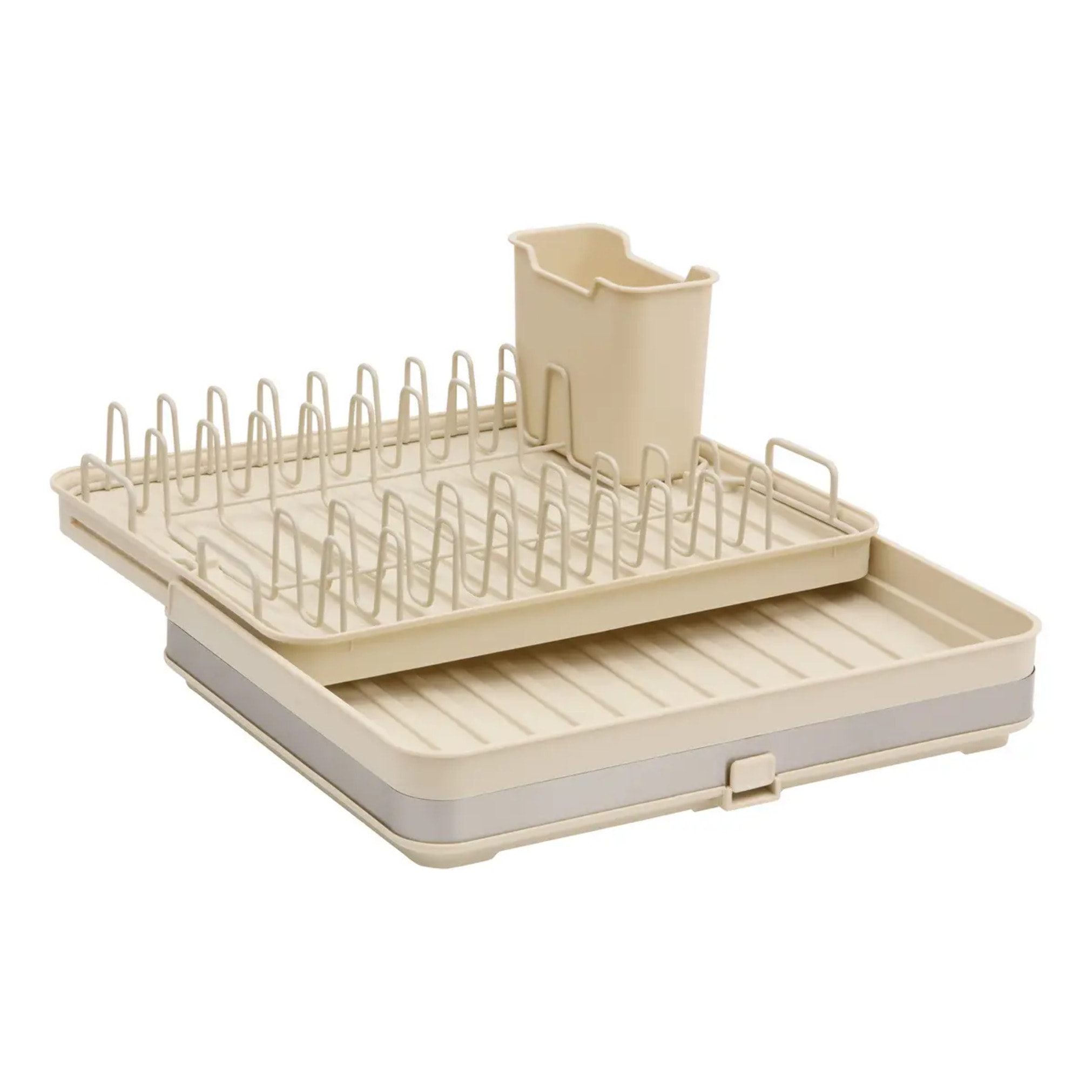Égouttoir extensible 1 niveau Essentiels beige
