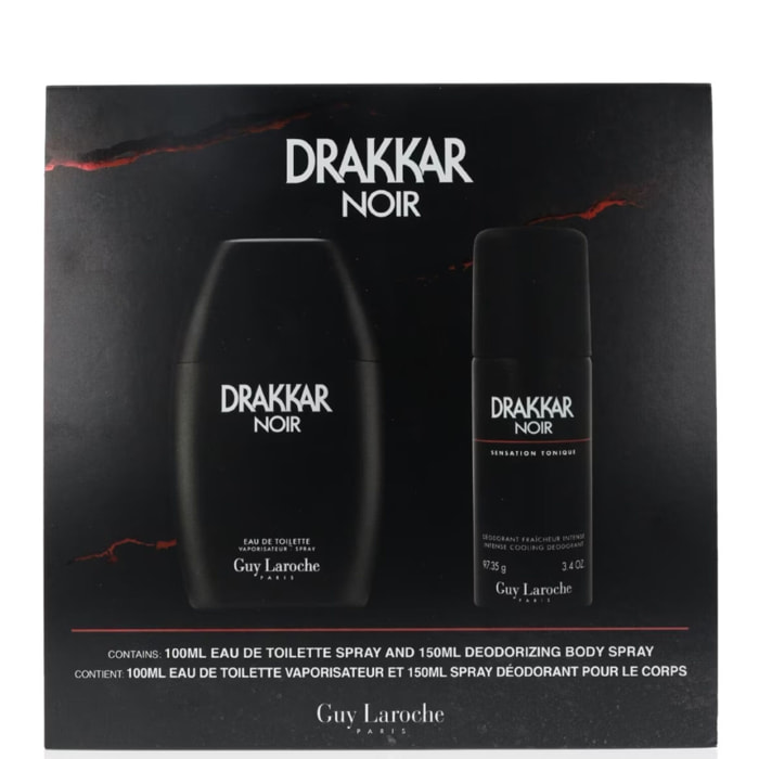Drakkar Noir - Coffret Eau de Toilette 100 ml + Déodorant 150 ml