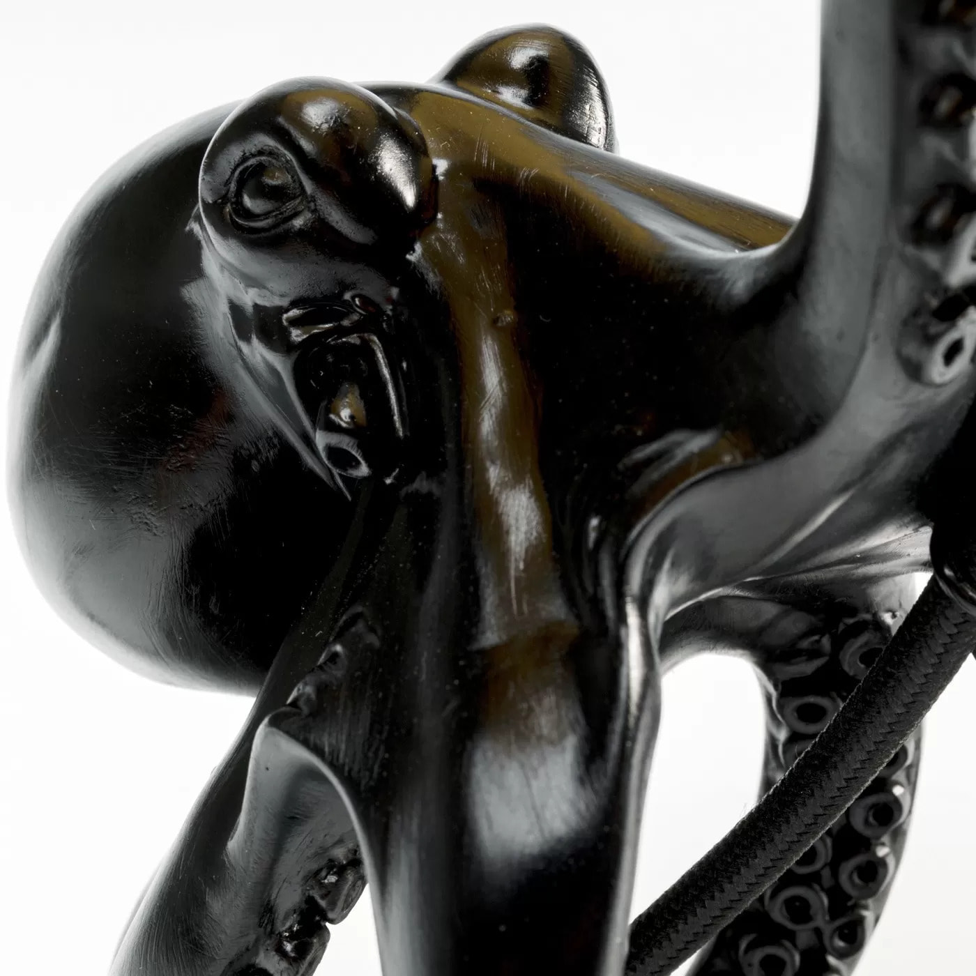 Lampe pieuvre noire 43cm Kare Design