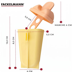 Lot de 5 moules pour glaces à l'eau maison Fackelmann Summer Party