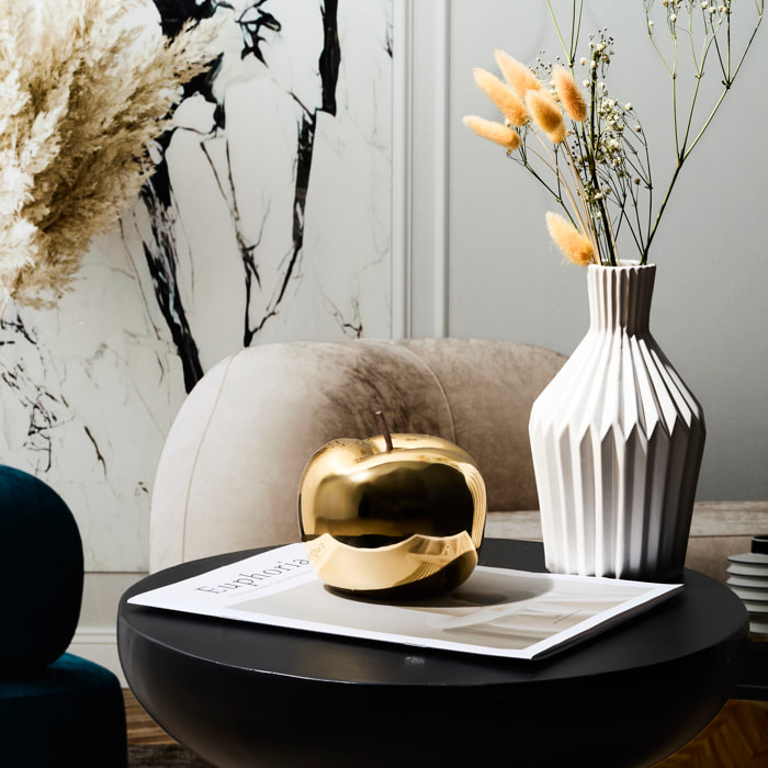 Statue Pomme Dore H13cm