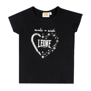 T-shirt a maniche corte da bambina con stampa 'Relaxed'