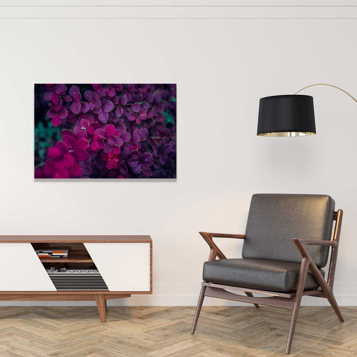 Tableau fleurs de lilas au printemps Toile imprimée