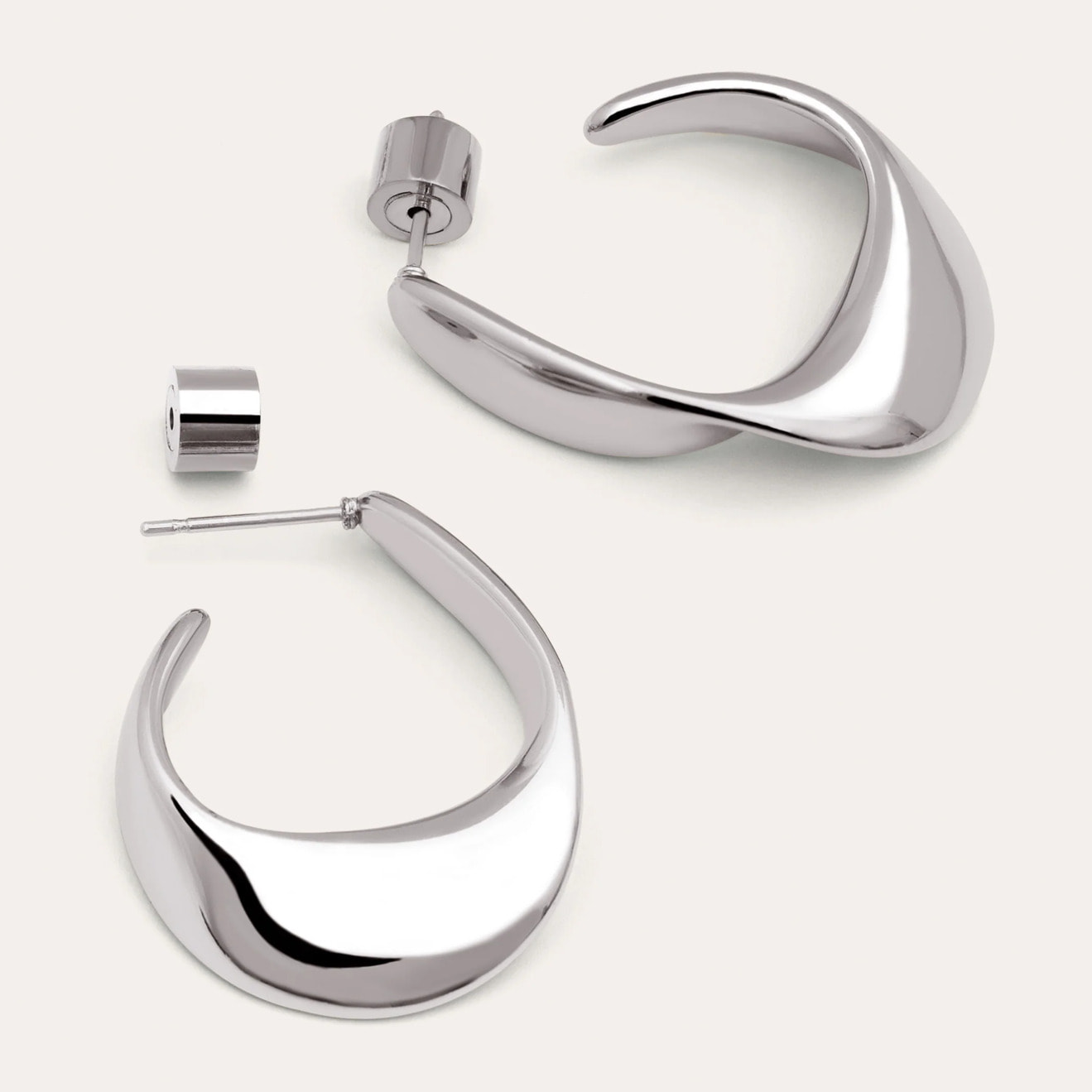 Orecchino Greta in Acciaio