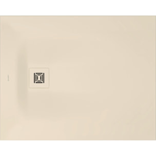 Receveur de douche 100 x 80 Sustano Crème