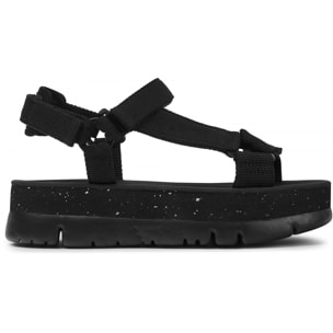 Sandalias - CAMPER Oruga Up - Negro - Tejido
