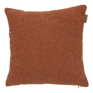 Coussin déco Solfia acajou 45x45cm