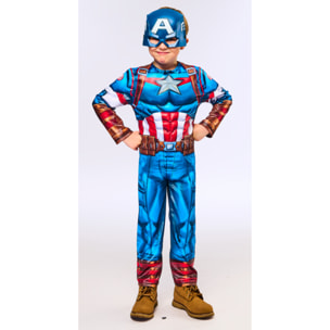 DISFRAZ CAPITAN AMERICA BLACK LINE INF