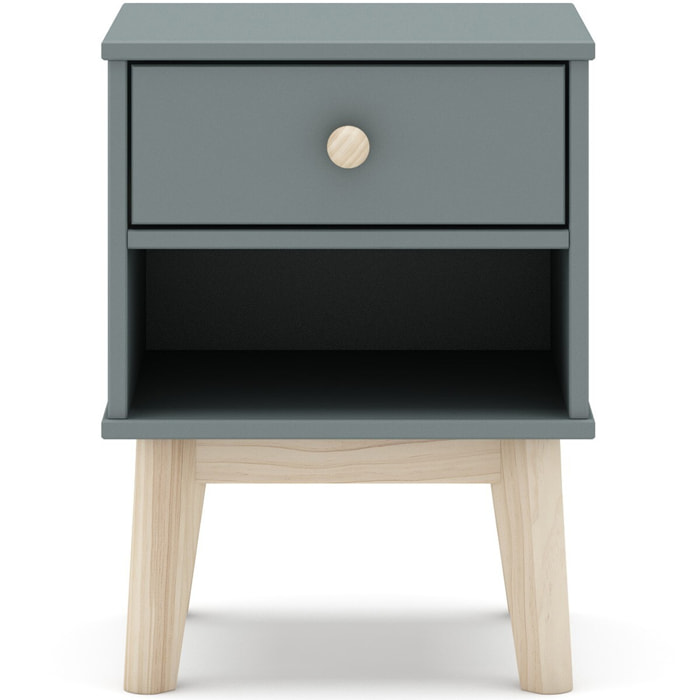 Table de chevet enfant 1 tiroir en bois - ELISE