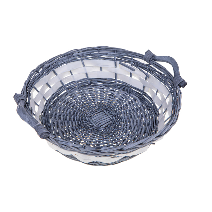 Cesto rotondo - Pezzi 4 - 35xH13x35cm - Bianchi Dino SpA