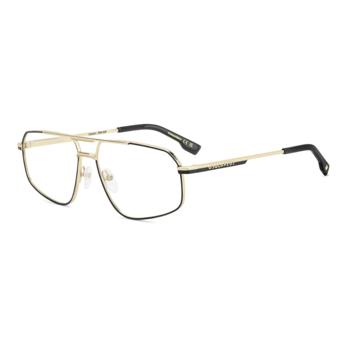 Gafas de Vista Dsquared2 D2 0176 I46 de Metal Hombre 59 mm