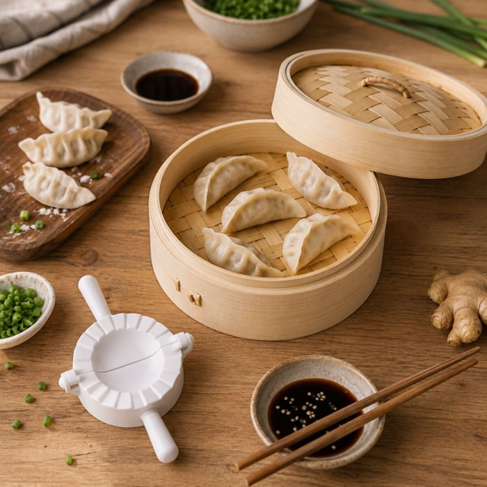 Set spécial gyozas vapeur, RYOURI