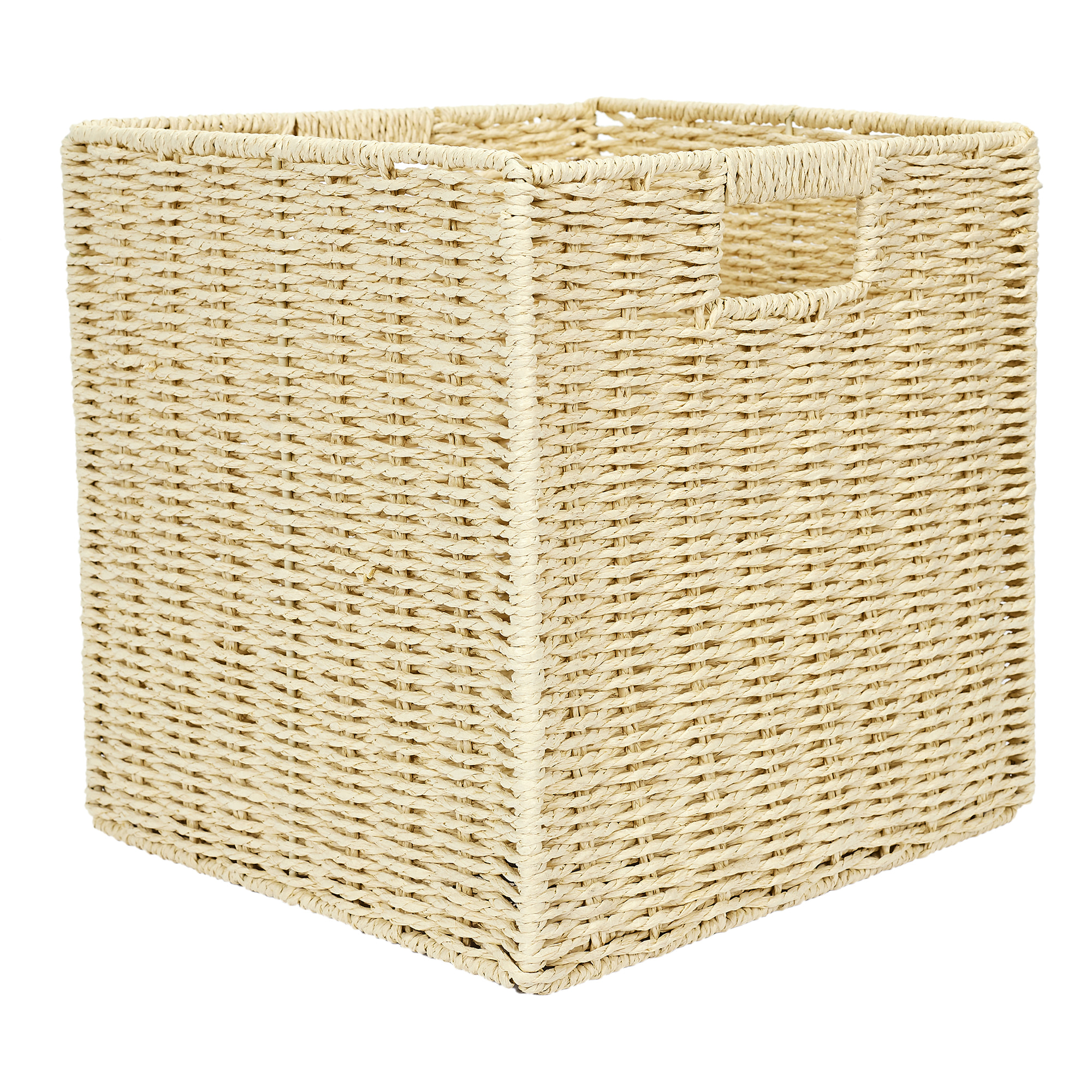 Cube De Rangement Tresse Pliable 30x30cm