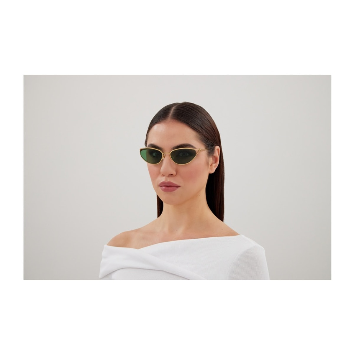 Gafas de Sol Bottega Veneta BV1330S-004 de Metal Mujer 57 mm