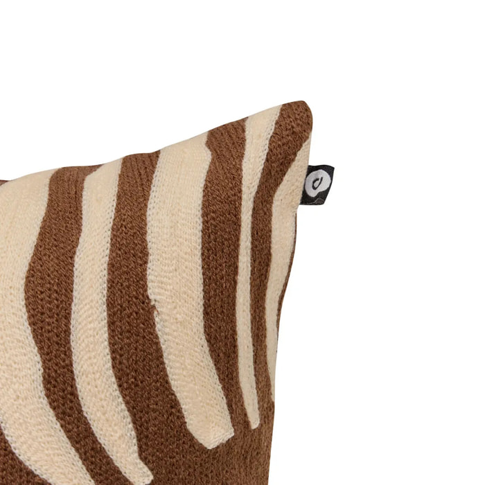 Coussin Hary marron 50x30cm