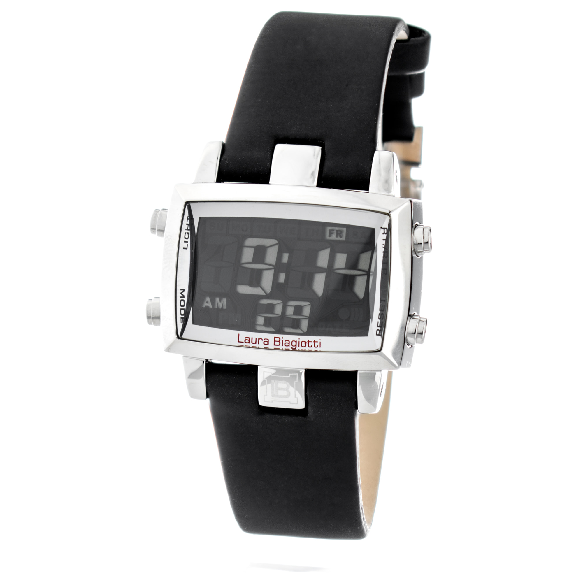 Reloj Laura Biagiotti LB0015M-03 Hombre Digital Cuarzo con Correa de Piel