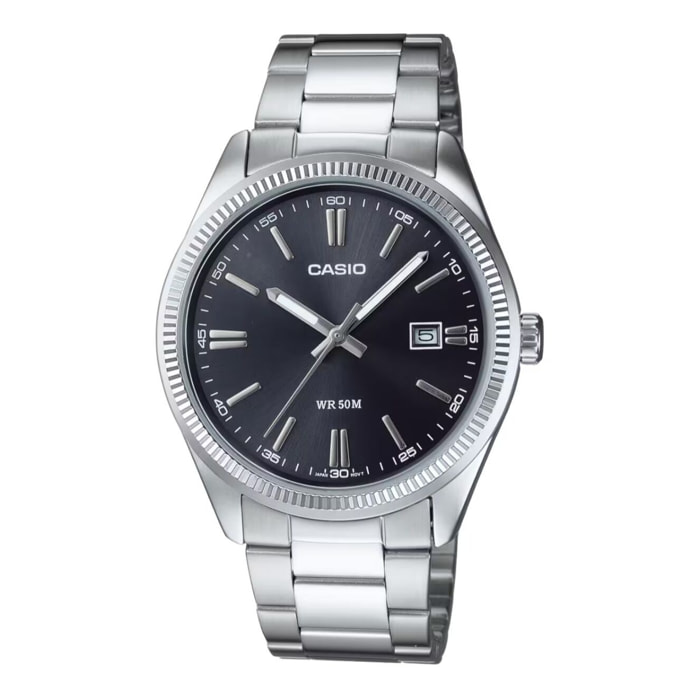 Reloj Casio MTP-1302D-1A2 Hombre Analogico Cuarzo con Correa de Acero inoxidable