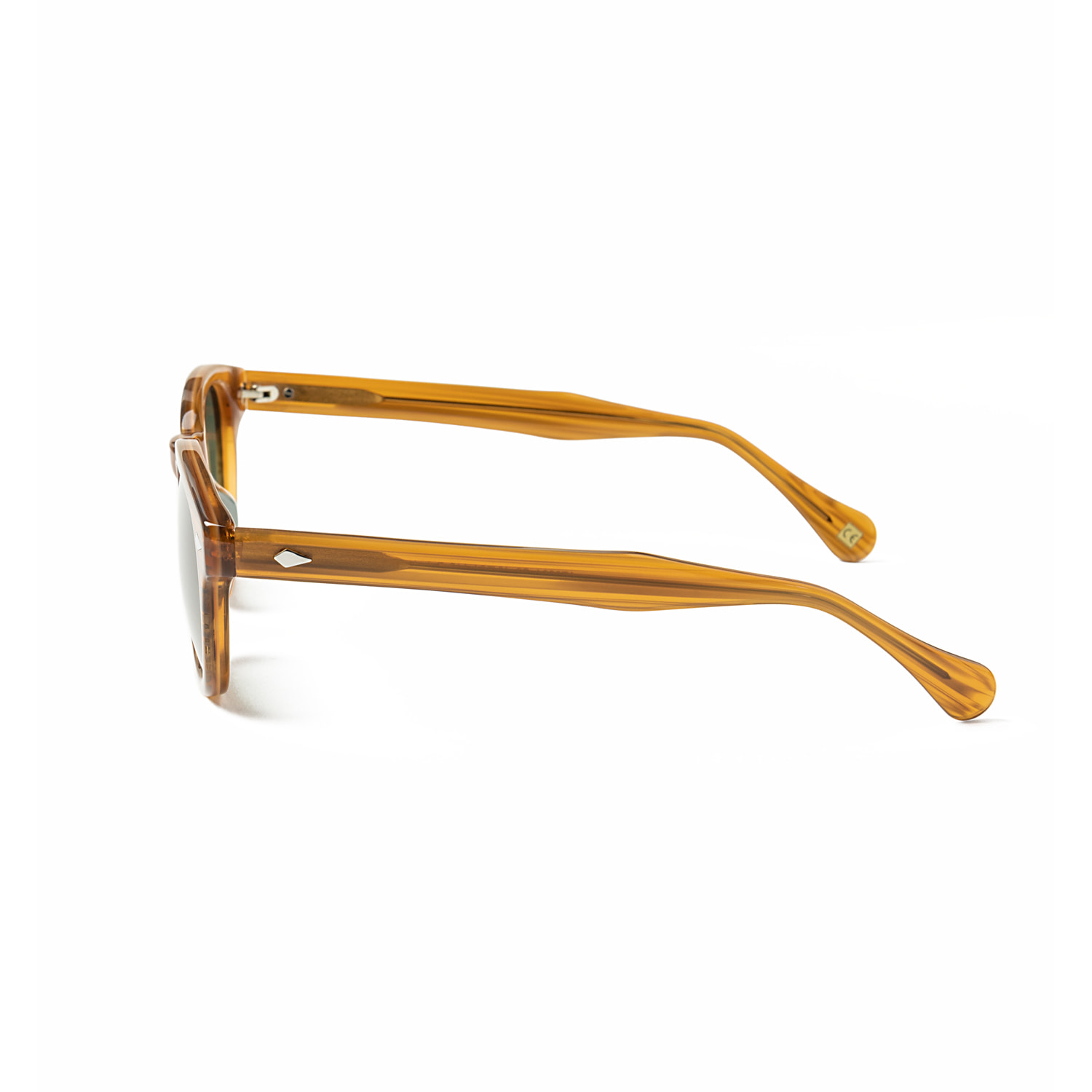 Gafas de sol OCEAN HAMPTON - Miel brillante / Verde