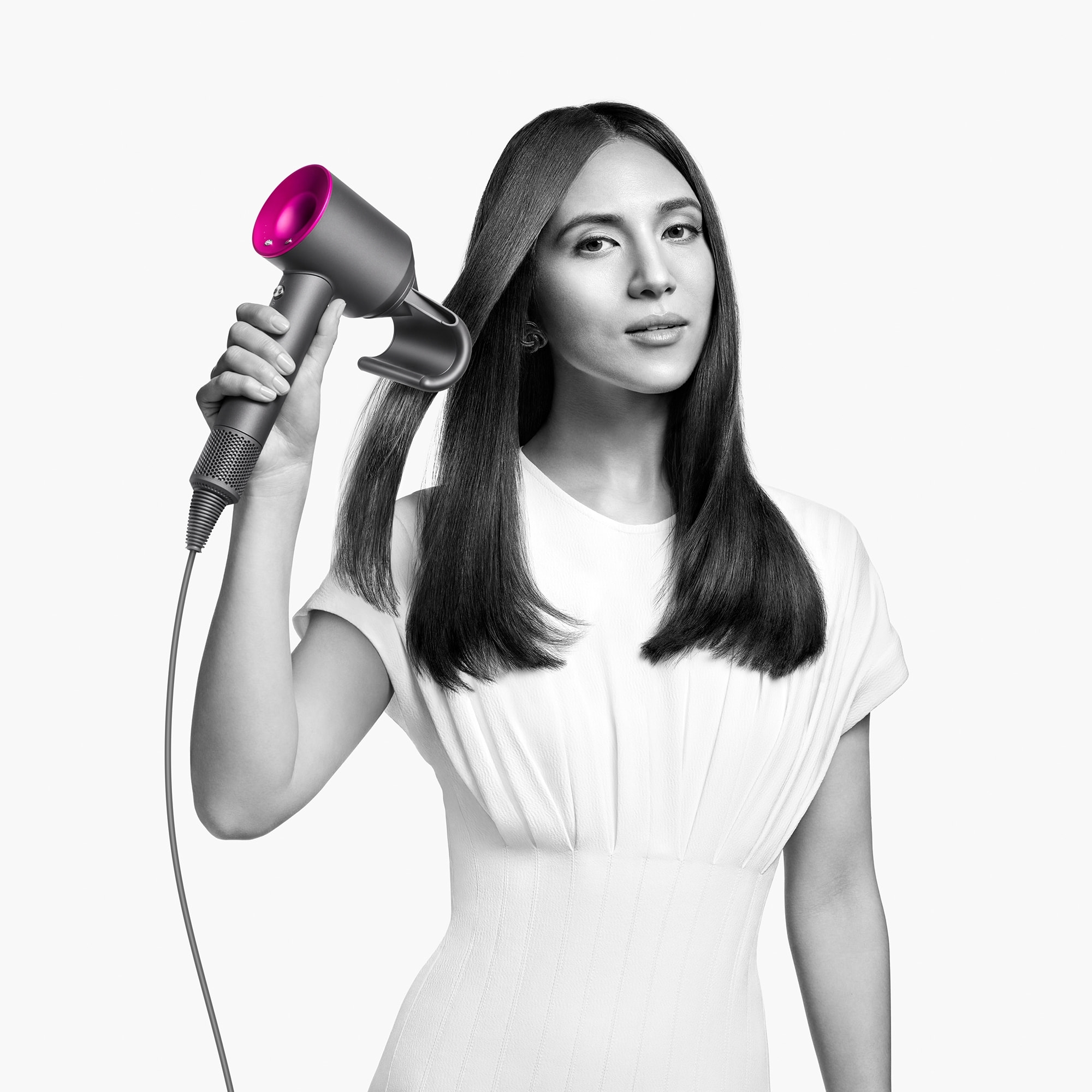 Sèche-cheveux Dyson Supersonic™ Gris/Fuchsia