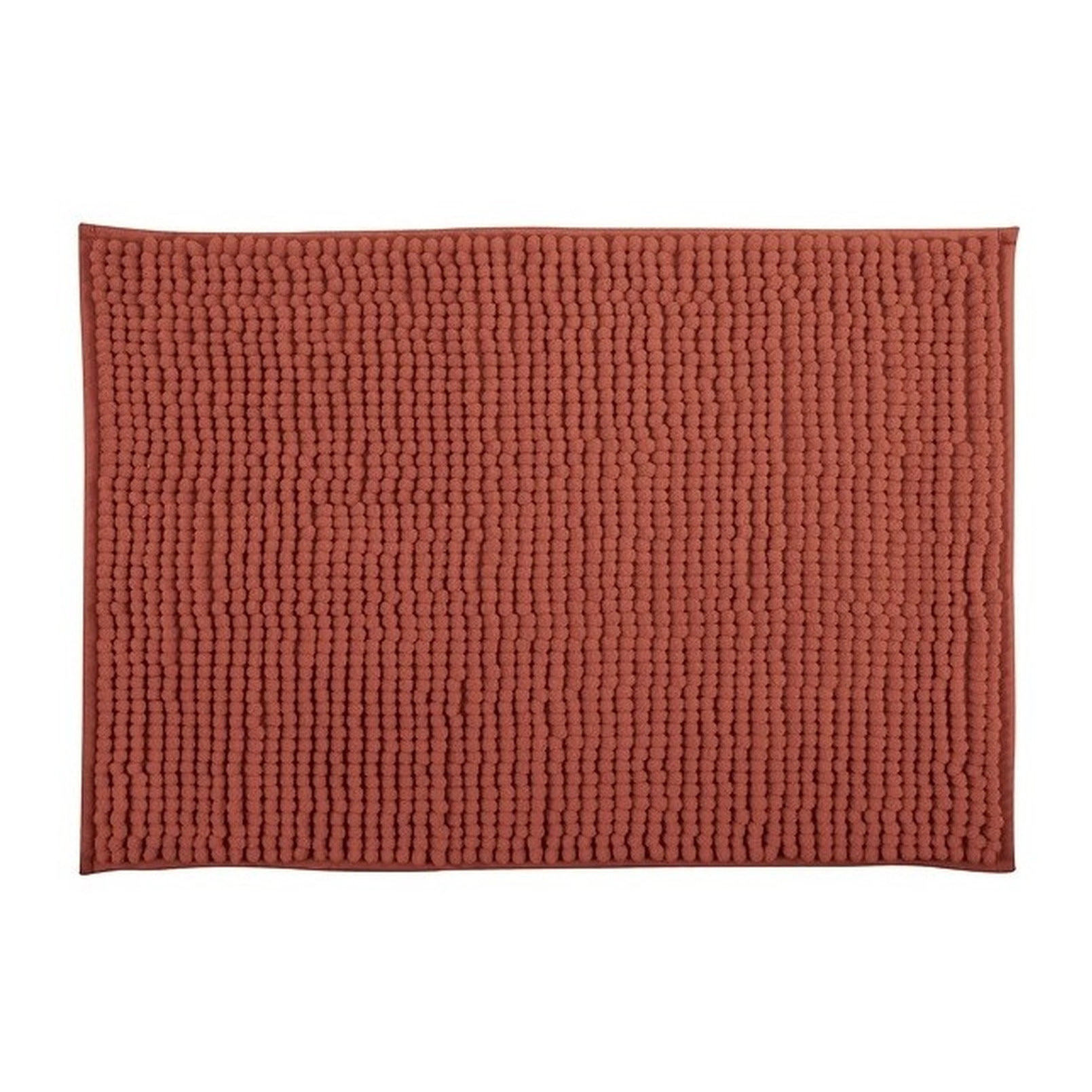 ALFOMBRA DE BAÑO CHENILLE 50X80 CM TERRACOTTA