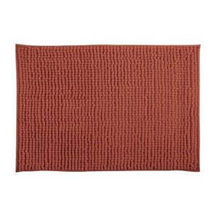 ALFOMBRA DE BAÑO CHENILLE 50X80 CM TERRACOTTA