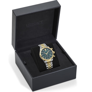 Versace Reloj Cronógrafo De Cuarzo Helleny.chr Petite Specia
